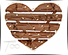 T Deco Wood Heart