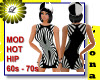 MOD PSYCHEDELIC dress 