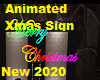 Animated Xmas Sign