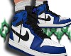 Air high 1's Blue M.