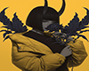 Demon in Yellow Cutout