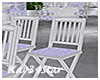 Wedding Chair Set Lilac