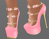 H/Pink Jewled Heels