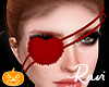 R. Pirate Eyepatch Red