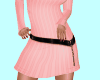 Shoulder Dress Pink
