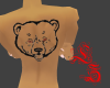 [LZ] Bear Tattoo back F
