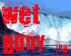 Red Bikini + Wet Body