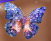 Purple Bfly Belly Bling