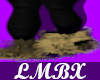 K| LMBX Blk/Gld fur boot
