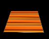 Orange/Black Stripe Rug