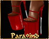 P9)"LEXI"Hot Red Heels