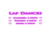 lap dance sign