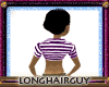 LHG striped purple top