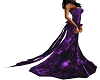 Purple Velvet Gown
