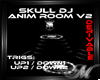 Skull DJ Room V2 -Anim