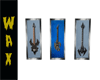Metal Guitars Display
