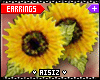 Sunflower Earrings Big