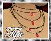 [Tifa] 4 Ruby Necklaces