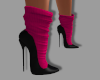 Black Heels, Pink Socks