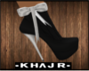 K! Knit Heels Black