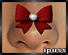 !iP Xmas Nose Bow