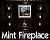 [M] Mint Fireplace