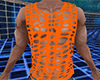 Orange Tank Top Torn 7 M