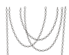 Silver Wall Chains