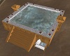 Square Wooden Hot Tub