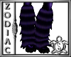 Zodiacs Purple legwarmer