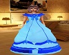 bleu long dresses