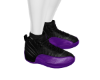 Blk Purple 12's (M)