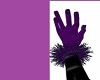  purple wool gloves