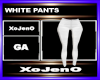 WHITE PANTS