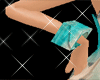(IVI)-Blue Cube Bracelet