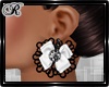 Chic Lace Earrings-White