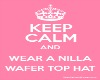 Nilla wafer top hat time