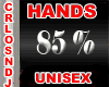HANDS SEXY 85% DJ