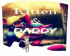 Kitten & Daddy Poster