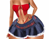 bimbo add on denim skirt