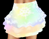 Rainbow Snowflake Skirt