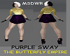 Purple sway dress