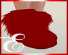 ℰ  RED FUR BOOTS