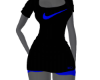 Jersey Dress Outfit Blue