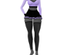 Purple Goth Dress