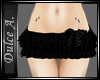 (DA)*Black sexy skirt*