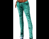 Cool Turquoise Jeans