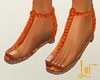 ~Orange Croc. Sandals~