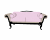 Pale Pink Leather Couch