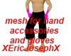 skintight mesh for hands